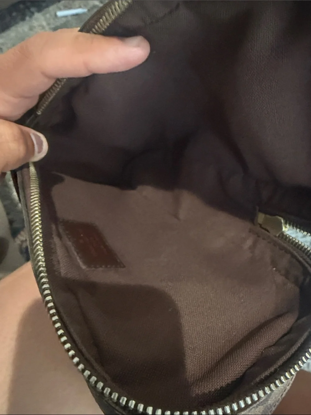 Louis Vuitton Brown bumbag